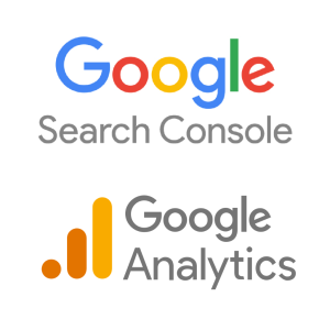 google search console and google analytics